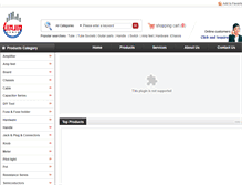 Tablet Screenshot of jjjaudio.com